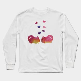 Chinchilla Couple Long Sleeve T-Shirt